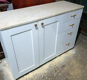 Komode: Komoda – restaurirana, prefarbana i dorađena. Predivna. - Dimenzije — 2