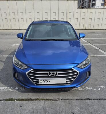 nol7 turbo az: Hyundai Elantra sedan – mavi rəng, şəhər üçün ideal, iqtisadi və geniş