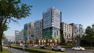 купить квартиру в строящемся доме в бишкеке: 3 бөлмө, 102 кв. м, Элитка, 8 кабат, ПСО (өзү оңдоп түзөтүп бүтүү үчүн)