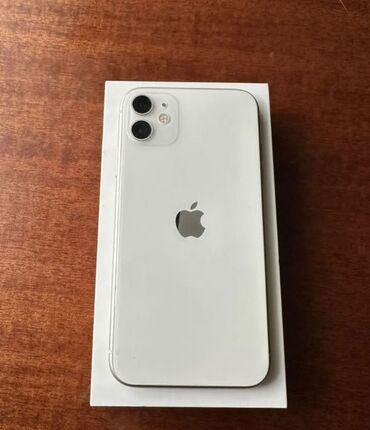 купить айфон 7 бу: IPhone 11, Колдонулган, 128 ГБ, Заряддоочу түзүлүш, Каптама, Кабель, 83 %