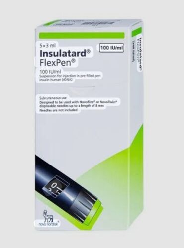 aparat za mjerenje šećera u krvi bez trakica cijena: Pakovanje Insulatard FlexPen insulina, koje sadrži 4 napunjenih