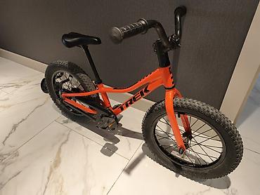 Velosipedlər: İşlənmiş İki təkərli Uşaq velosipedi Trek, 16", sürətlərin sayı: 1, Ödənişli çatdırılma, Ünvandan götürmə — 2