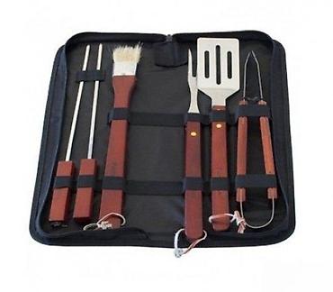 maxi staklene case: Pribor za rostilj Furstin BBQ-6A NOVO. PRIBOR ZA ROSTILJ BBQ 6A — 1