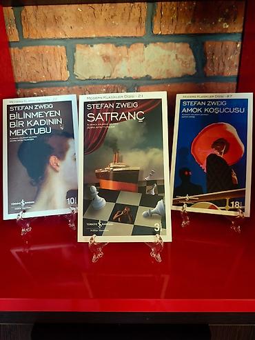 Bədii ədəbiyyat: Məhsul: Stefan Zweig – 3 kitablıq paket (Türkiyə İş Bankası Kültür — 1
