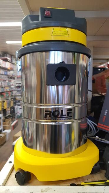 Строительные пылесосы: Пылесос 60 литр 2 моторный Оригинал Промышленный пылесос — 10