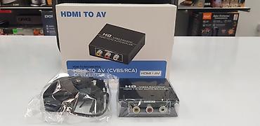 av hdmi adapter: HDMI to AV (CVBS/RCA) video çevirici Məhsul təsviri: - HDMI siqnalını — 1