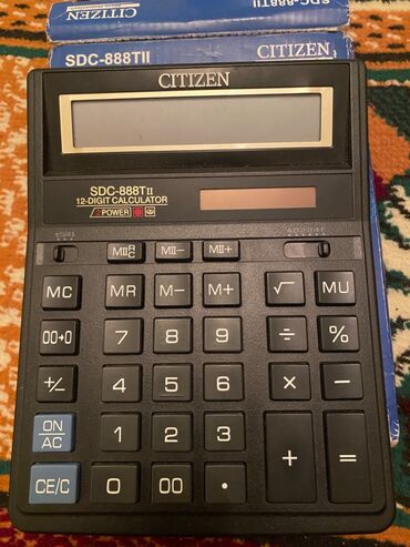 Канцтовары: Продаю калькулятор citizen sdc-888tii оригинал,в идеальном состоянии
