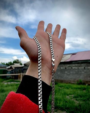 Серебряные цепочки: Цепочка, Проба 960, Мужские, Новый — 5