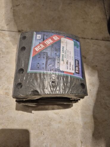 Əyləc bəndləri, nakladkalar: Nakladkalar Yapon yük maşınları üçün "Brake Lining" (pərçinlərlə) RCA — 10