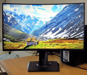 Monitori: Asus Tuf Gaming VG27VQ Zakrivljen Monitor je u originalnom fabričkom — 7
