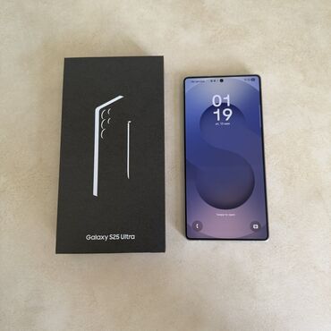 самсунг галакси с: Samsung S25 Ultra, Жаңы, 256 ГБ, түсү - Көк, 2 SIM, eSIM