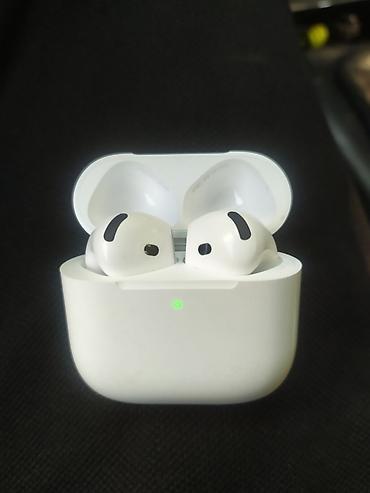 hoco eq34 plus: Наушники Apple AirPods Pro с зарядным кейсом оригинал,почти новые — 3
