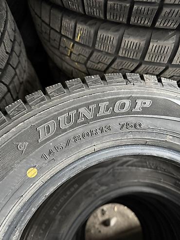 bongo: Шины 145 / 80 / R 13, Зима, Б/у, Комплект, Япония, Dunlop — 3