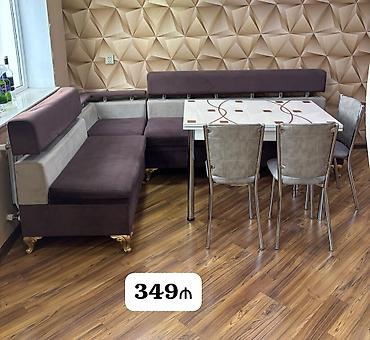 Mətbəx masa və divan dəsti - Dəst: açılan masa + L formalı mətbəx lalafo.az -da Mətbəx masa və divan dəsti - Dəst: açılan masa + L formalı mətbəx