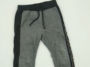 spodenki dresowe szare: Sweatpants, H&M, 4-5 years, 110, condition - Good