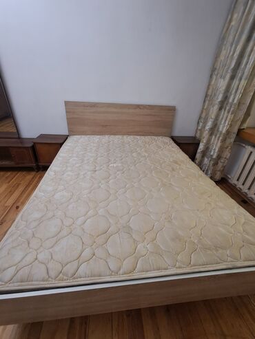 купить детскую кровать бу: Двуспальная кровать, Б/у, С матрасом, длина - 2 см