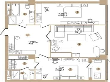 1700: Апарт-отель в Золотом квадрате 📍 Исанова × Токтогула, ЖК Borsan — 3