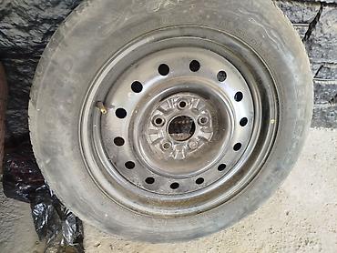 Запаска 16р 5x114.3 Стальное колесо в сборе: штампованный диск +