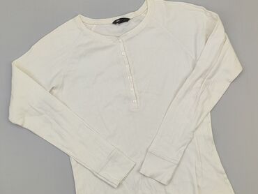 białe spodnie dresowe hm: H&M, L (EU 40), condition - Very good