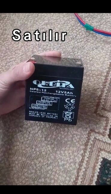 Akumliyator tezedir 12 v 5ah hec bir prablemi yoxdur