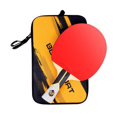 ракетки для тениса: Девятислойная деревянная антиклеевая горизонтальная ракетка . 9 слоев