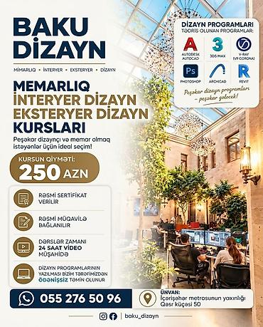 Kompüter kursu: AutoCAD, ArchiCad, Qrup