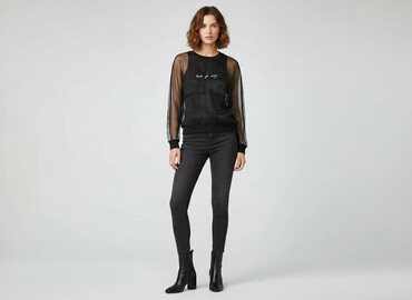 sukienka siatka zara: Zara, Bluza damska
, rozmiar M