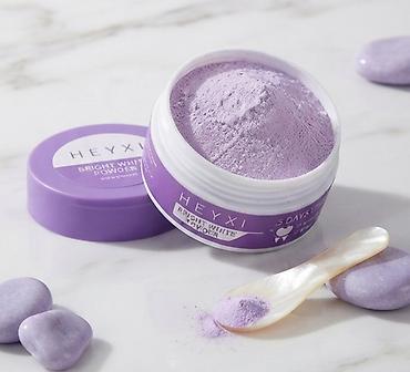 Aparati za negu zuba: HEXXI Bright White Powder – ljubičasti prah za negu zuba - Kozmetički — 1