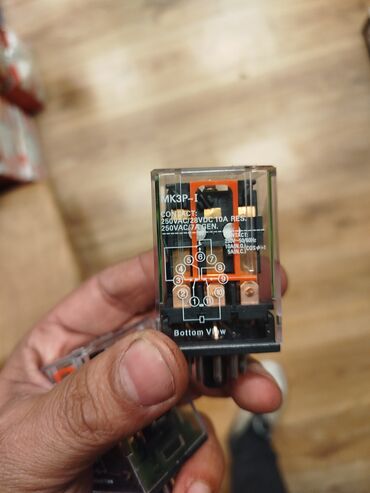 выключатель с регулятором яркости: Klema rəsmi satisi mümkündür MK3P-I tip rele və uyğun yuva Məhsul