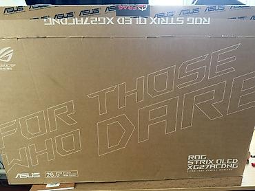 switch oled: 360гц OLED ASUS ROG Strix XG27ACDNG на гарантии коробка имеется — 2