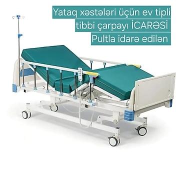 Ev tipli tibbi çarpayı – icarə - Yataq xəstələri üçün nəzərdə tutulub
