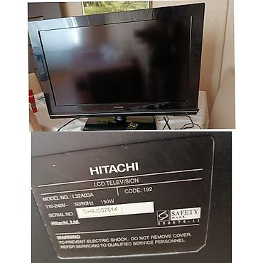utu masasi qiyməti: Hitachi LCD Televizor + Smart aparat - Model: Hitachi L32A03A (LCD — 1