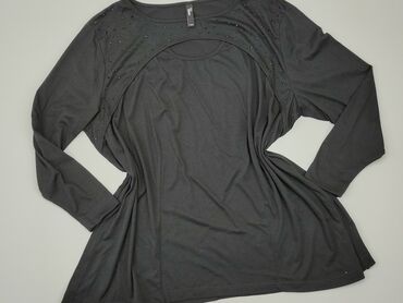 eleganckie czarne bluzki: Блуза жіноча, 6XL, стан - Хороший