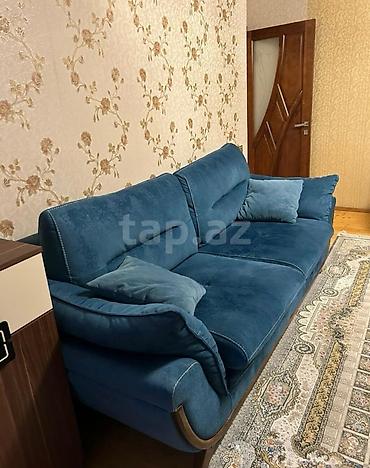 Divanlar: Divan, İşlənmiş, Açılmayan, Bazasız, Vеlur parça, Çatdırılma yoxdur — 5