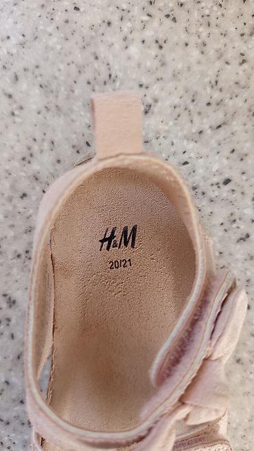 слипоны hm: Классные летние сандали для девочки. H&M оригинал. Размер 20/21. В — 2