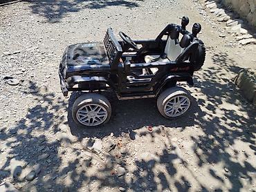 elektrik sukuti: Uşaq üçün elektrikli maşın – off-road tipli 4x4 - Korpus: qara rəng — 3