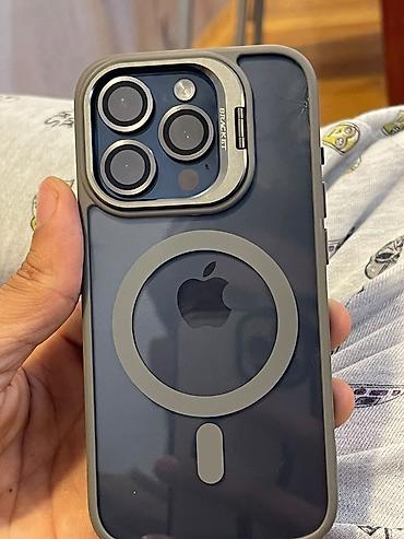 nömre azercell: IPhone 15 Pro, 128 GB, Göy, Face ID — 2