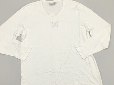 białe bluzki z koronką długi rękaw: Bluzka Damska, Canda, L, stan - Zadowalający