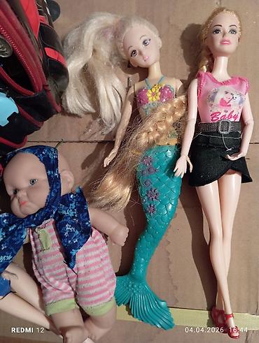 Игрушки: Игрушки бу пакетом: Барби, конструктор, рюгзак школьный для — 5