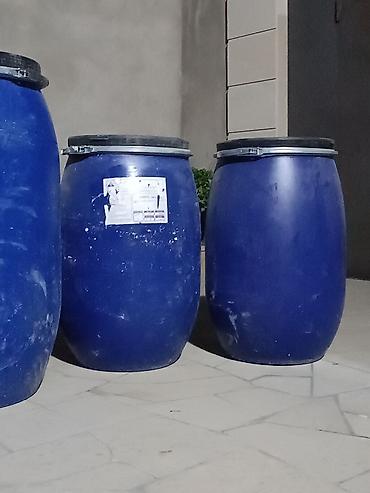 plasmas bocka: Məhsul: Mavi plastik çəlləklər (qapaqlı) Təsvir: -Böyük çəllək 225 — 2