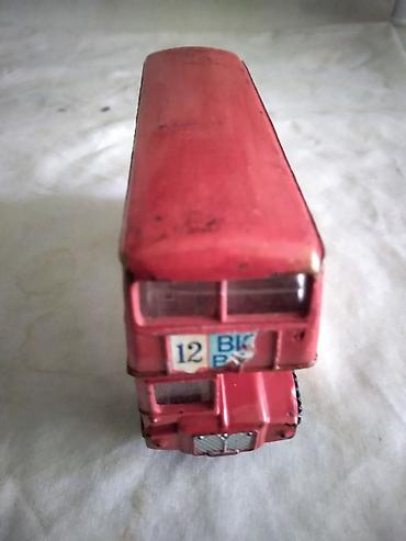 Umetnost i kolekcionarstvo: Autobus M. Persaud Ltd.London Dabldeker,metalni 10,5 cm. izgreban — 2