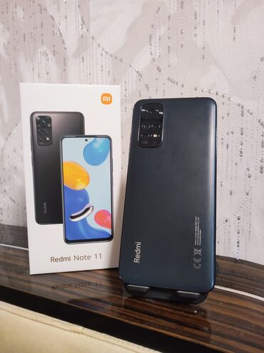 Redmi Note 11, 128 GB, rəng - Qara