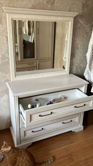 Yataq otağı dəstləri: İkinəfərlik çarpayı, 2 tumba, Termo, Dolab, Belarusiya, İşlənmiş — 6