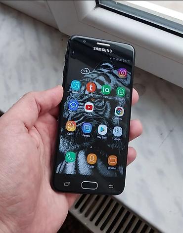 iphone xr yigilma: Samsung Galaxy J5 Prime, 16 GB, rəng - Qara, Barmaq izi — 1