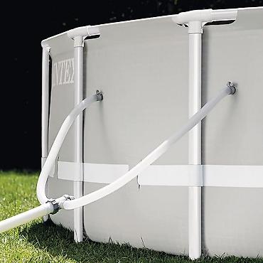 Бассейны: Каркасный бассейн Intex Prism Frame Pool 3.66 м × 76 см - Тип — 2