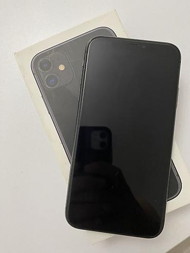 211 ile baslayan nomreler: IPhone 11, 128 GB, Qara, Face ID — 2