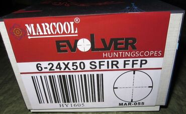 рыбалка сетка: Marcool Evolver 6-24*50 FFP (первая фокальная плоскость) Сетка Mar-055
