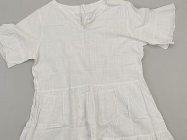 białe bluzki basic: Tunika, XL, stan - Dobry