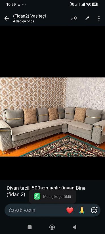 Divan təcili 500azn açılır ünvan Binə (fidan 2)