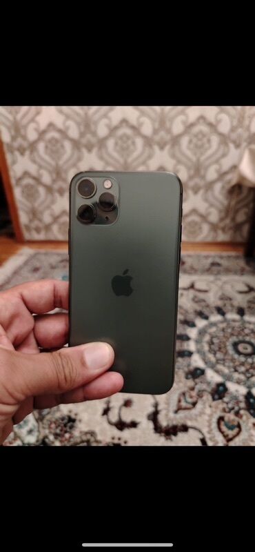 Apple iPhone: IPhone 11 Pro, Matte Midnight Green, Face ID
